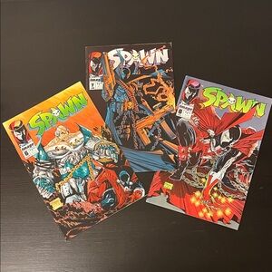 Spawn Comic Books (Lot of Issues #6,#7,#8)